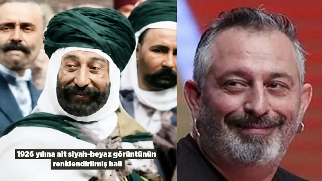 Cem Yılmaz'ın Fas sultanına benzerliği sosyal medyayı salladı