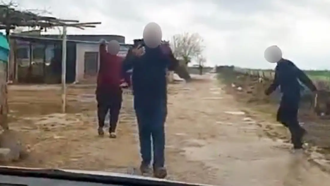 Denetime giden ekipler saldırıya uğradı