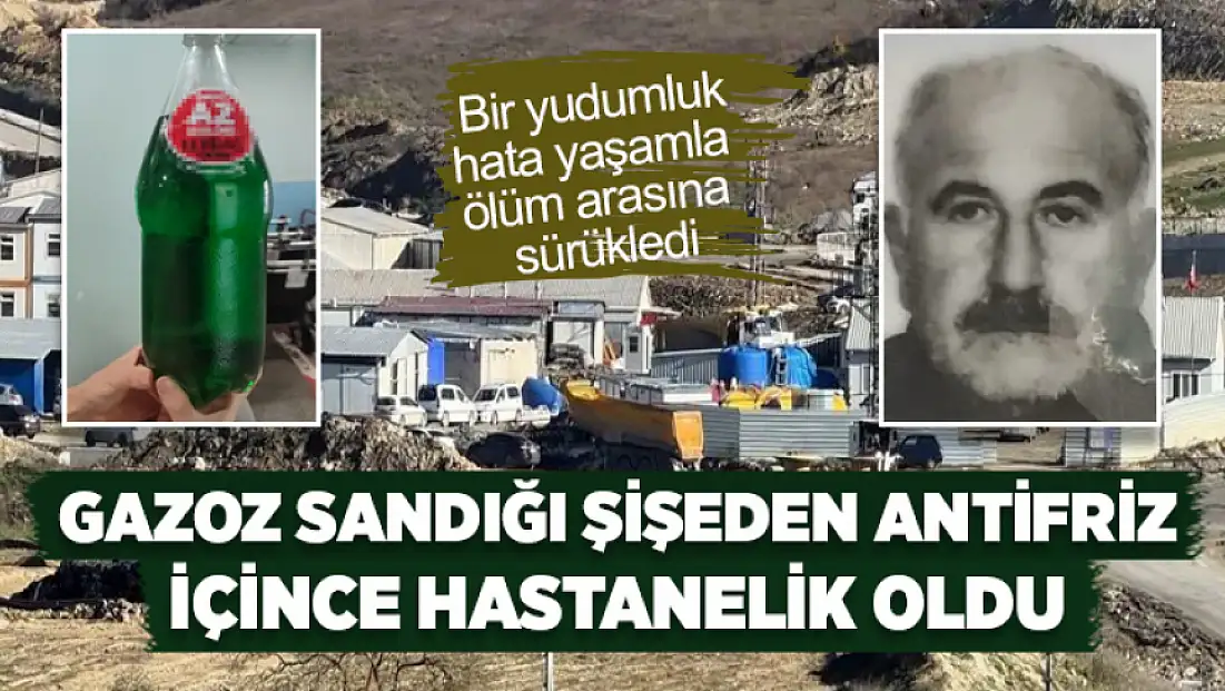 Bir yudumluk hata yaşamla ölüm arasına sürükledi