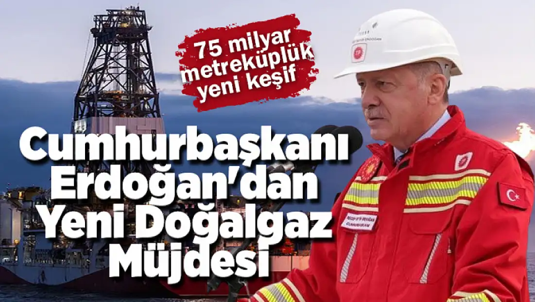 Cumhurbaşkanı Erdoğan'dan yeni doğalgaz müjdesi
