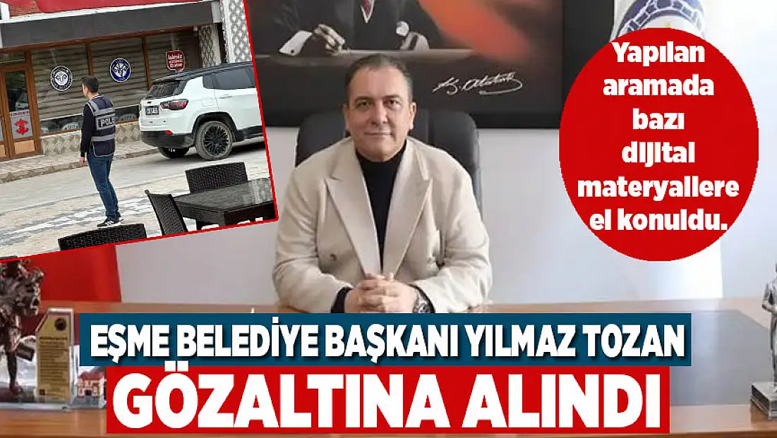 Eşme Belediye Başkanı Tozan