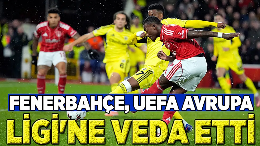 Fenerbahçe, UEFA Avrupa Ligi'ne veda etti