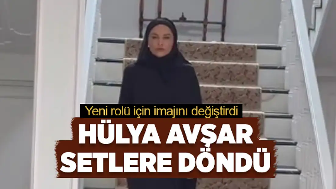Hülya Avşar setlere döndü: Yeni rolü için imajını değiştirdi