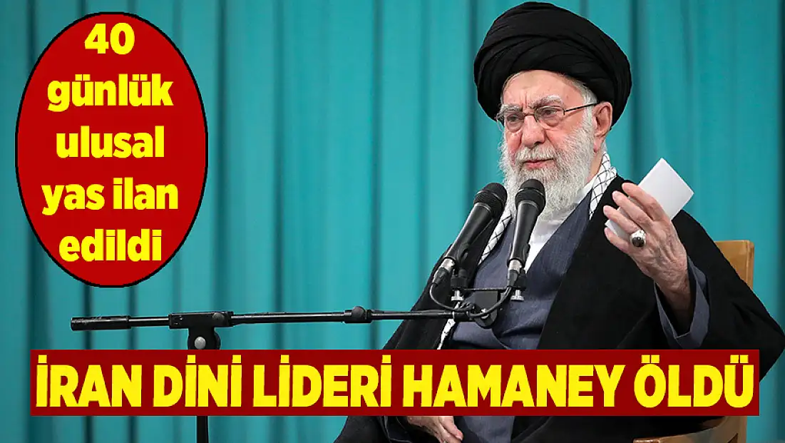 İran Dini Lideri Hamaney hayatını kaybetti