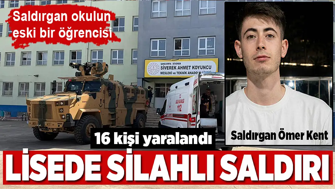 Lisede silahlı saldırı dehşeti: 16 yaralı