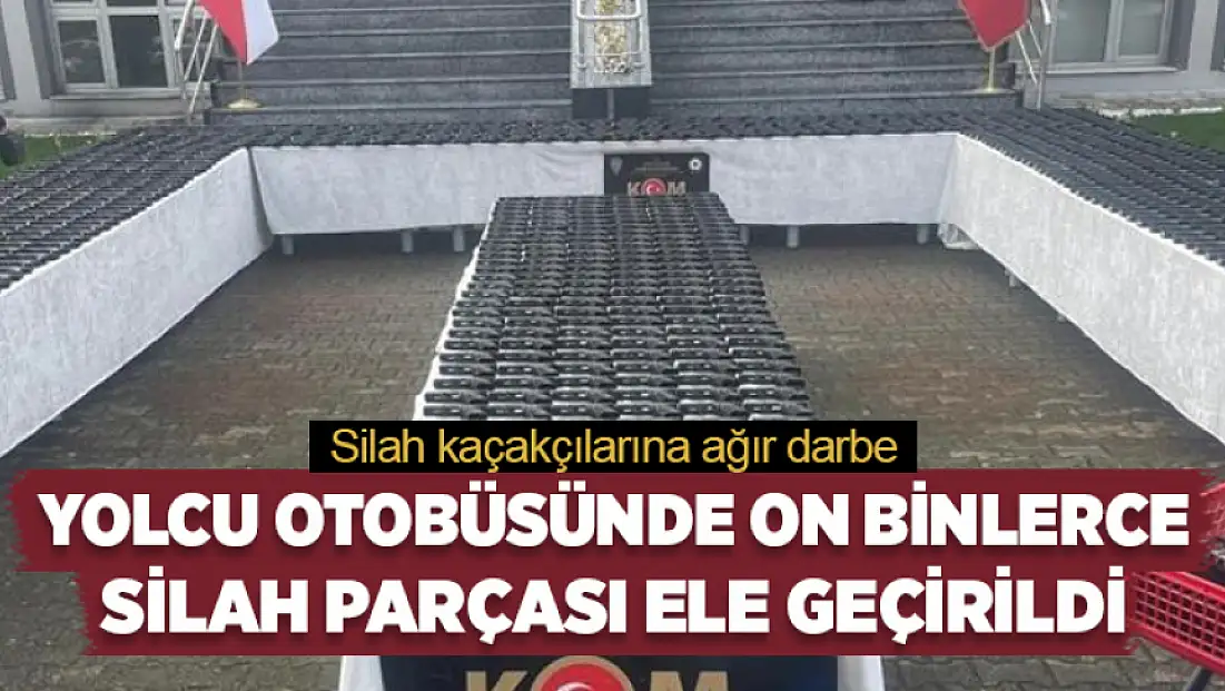 Silah kaçakçılarına ağır darbe