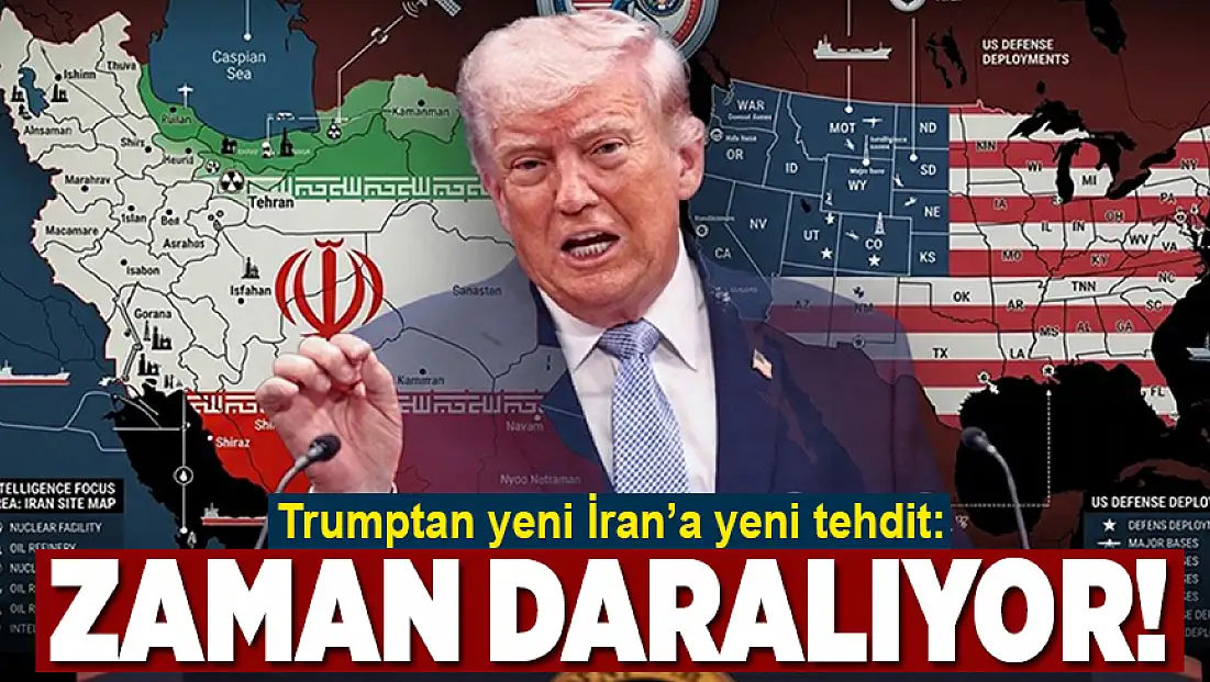 Trump: Zaman İran'dan yana değil!