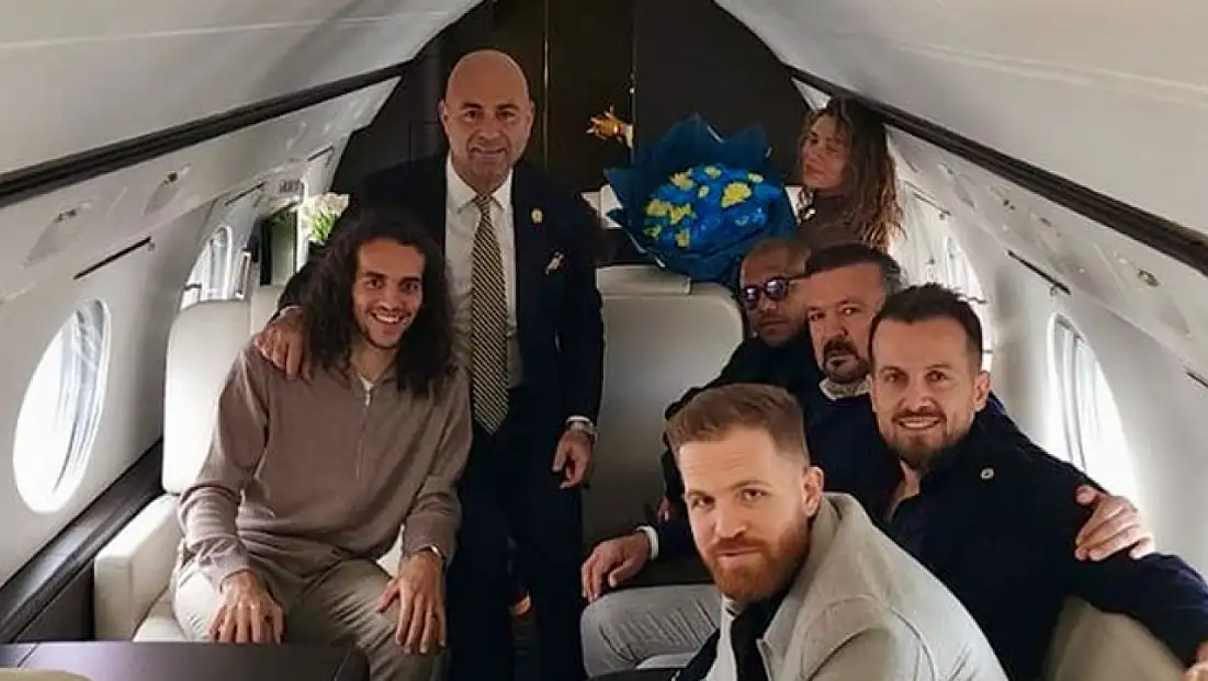 Matteo Guendouzi, İstanbul'a geldi