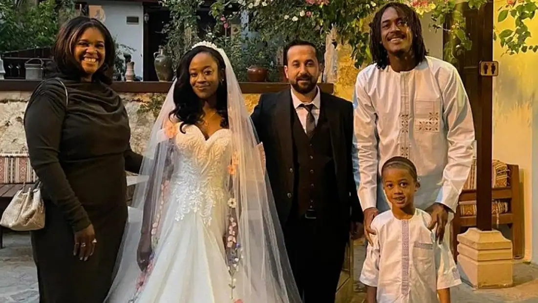Sınırları aşan aşk: Afrikalı gelin Adana’da Türk gelenekleriyle gelin oldu