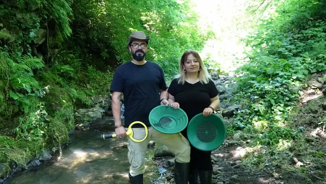 Türkülere konu olan Ordu’nun derelerinde altın avı