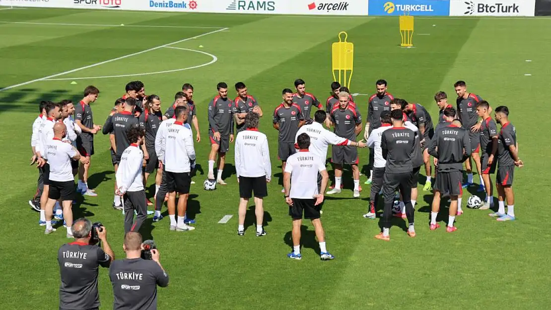 A Milliler, ABD maçı hazırlıklarına başladı