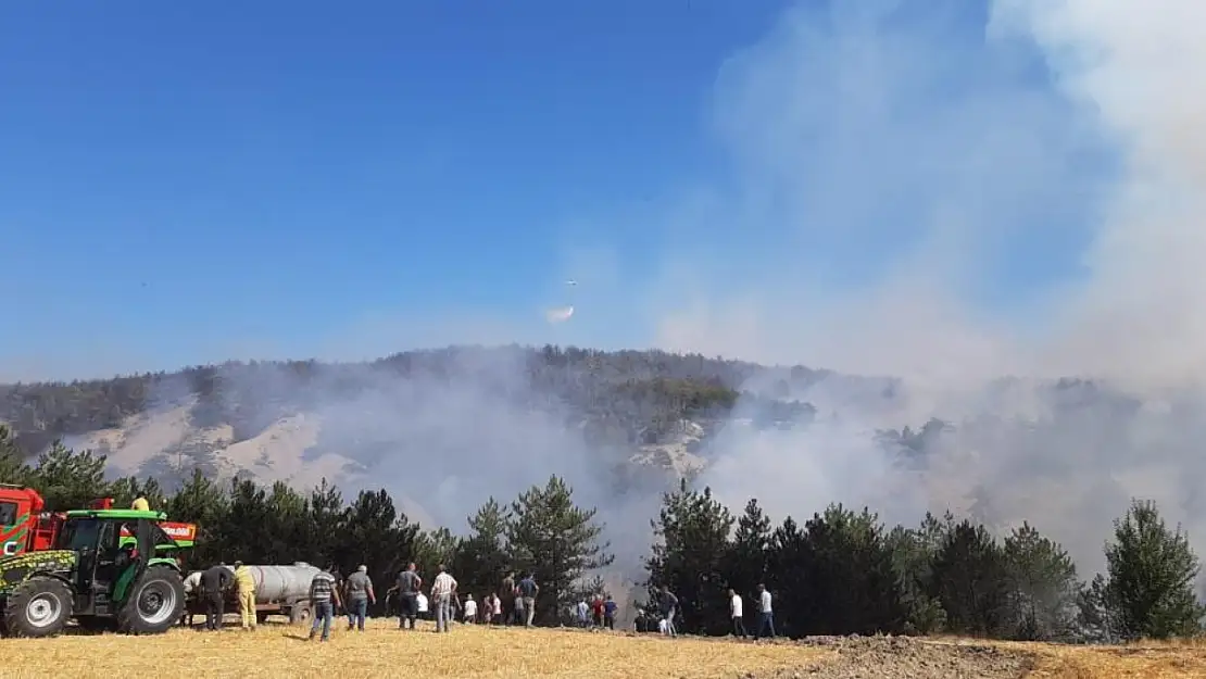 Beş İlde Orman Yangınlarıyla Mücadele Sürüyor