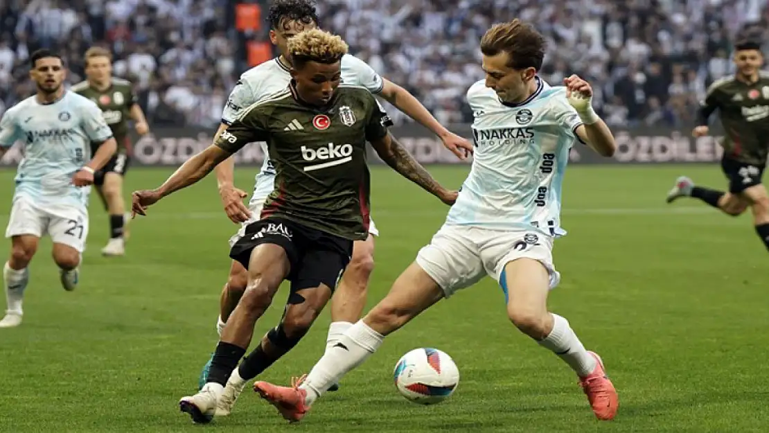 Beşiktaş, Adana Demirspor'u 4-1'le geçti