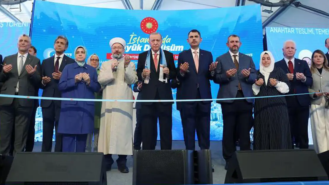 Cumhurbaşkanı Erdoğan CHP'yi eleştirdi: Gündemlerinde mutlak butlan var ama kentsel dönüşüm yok