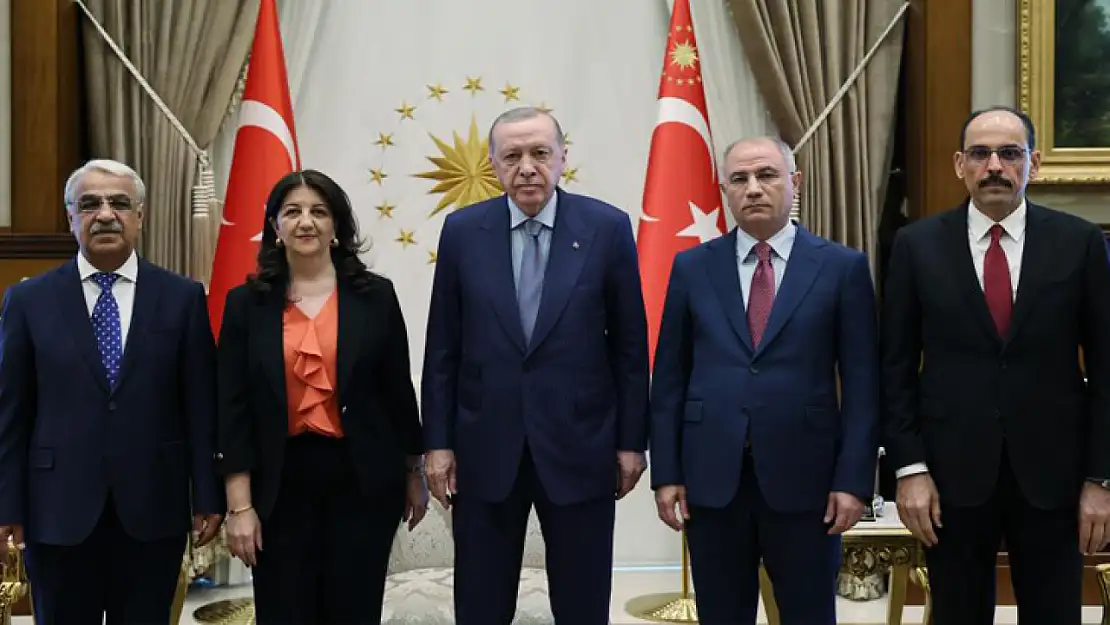 Cumhurbaşkanı Erdoğan, DEM Heyetini kabul etti