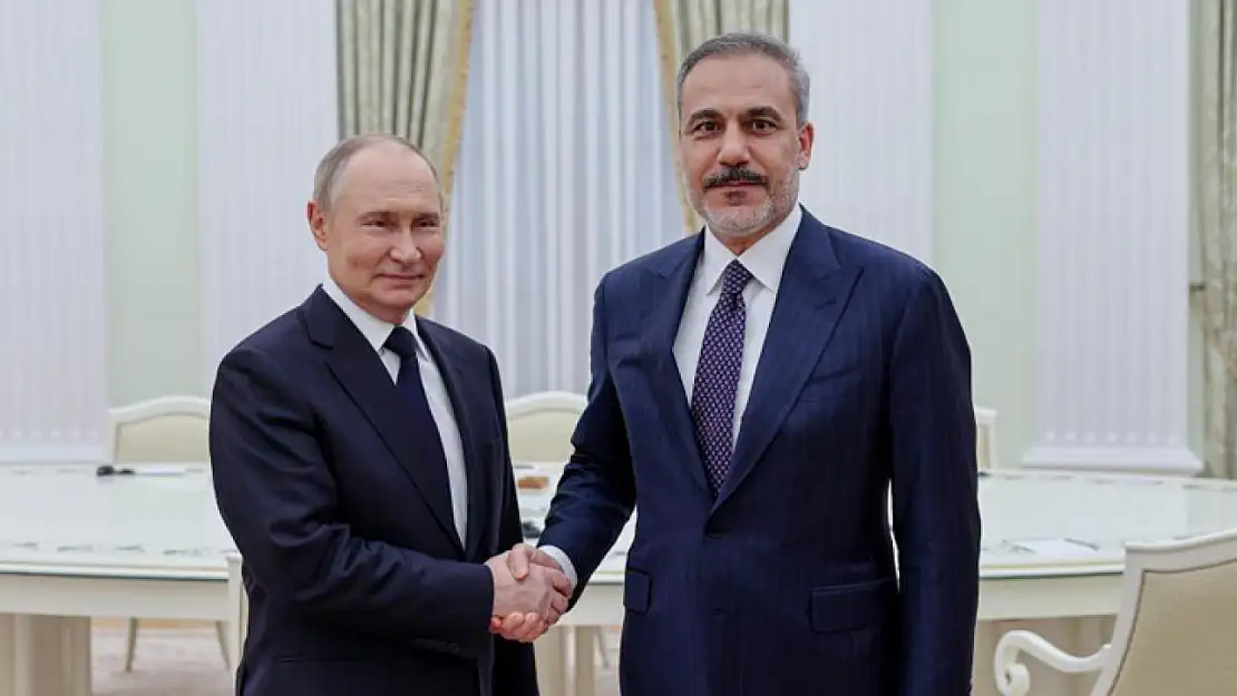 Dışişleri Bakanı Fidan, Rusya Devlet Başkanı Putin ile bir araya geldi