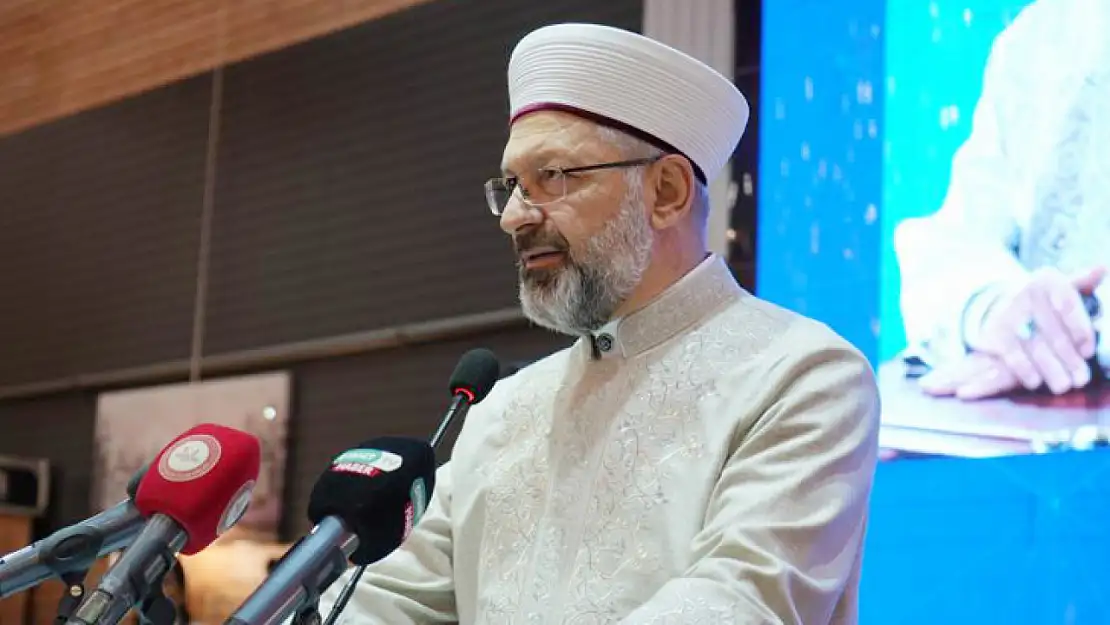 Diyanet İşleri Başkanı Erbaş: 13-20 Mart arasını iyilik haftası olarak ilan ettik