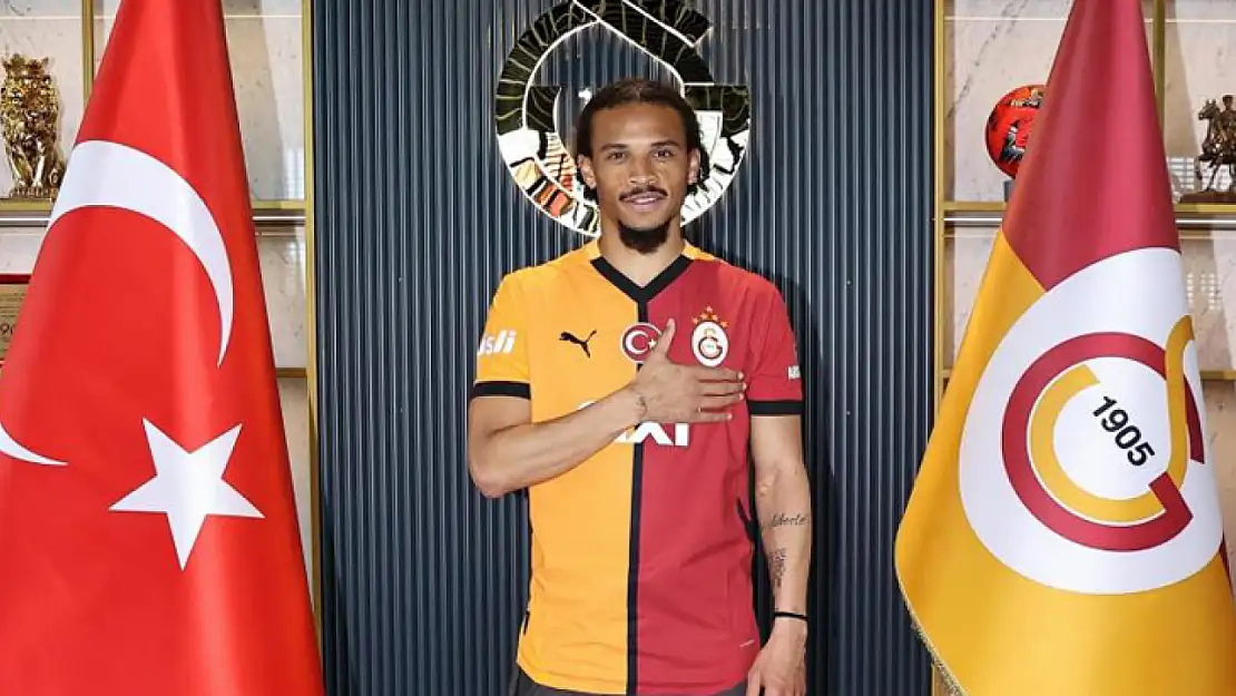Leroy Sane, Galatasaray'a imzayı attı, 10 numaralı formayı giydi
