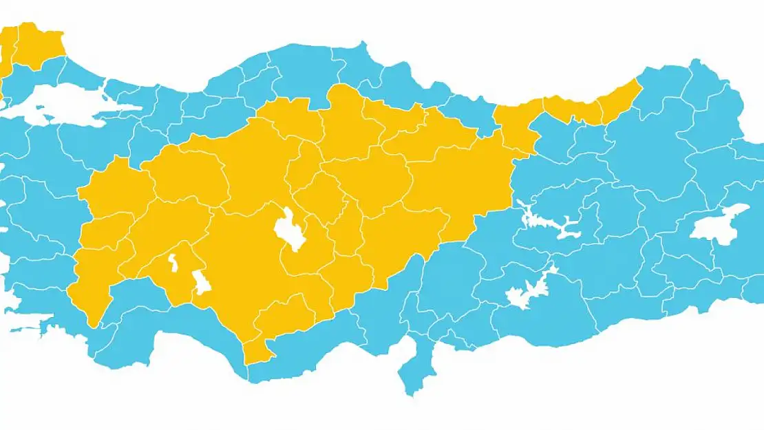 Meteoroloji'den 26 İle sarı kodlu uyarı: Fırtına ve sağanak kapıda