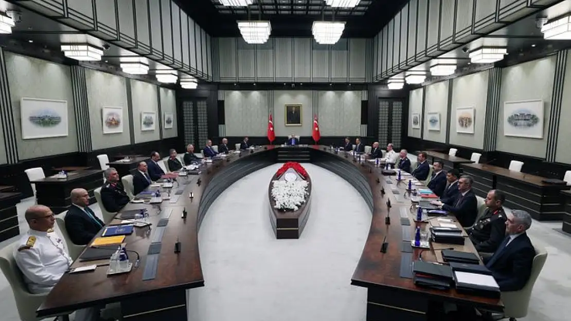 MGK toplantısı sona erdi: 6 Maddelik bildiri kamuoyuna açıklandı
