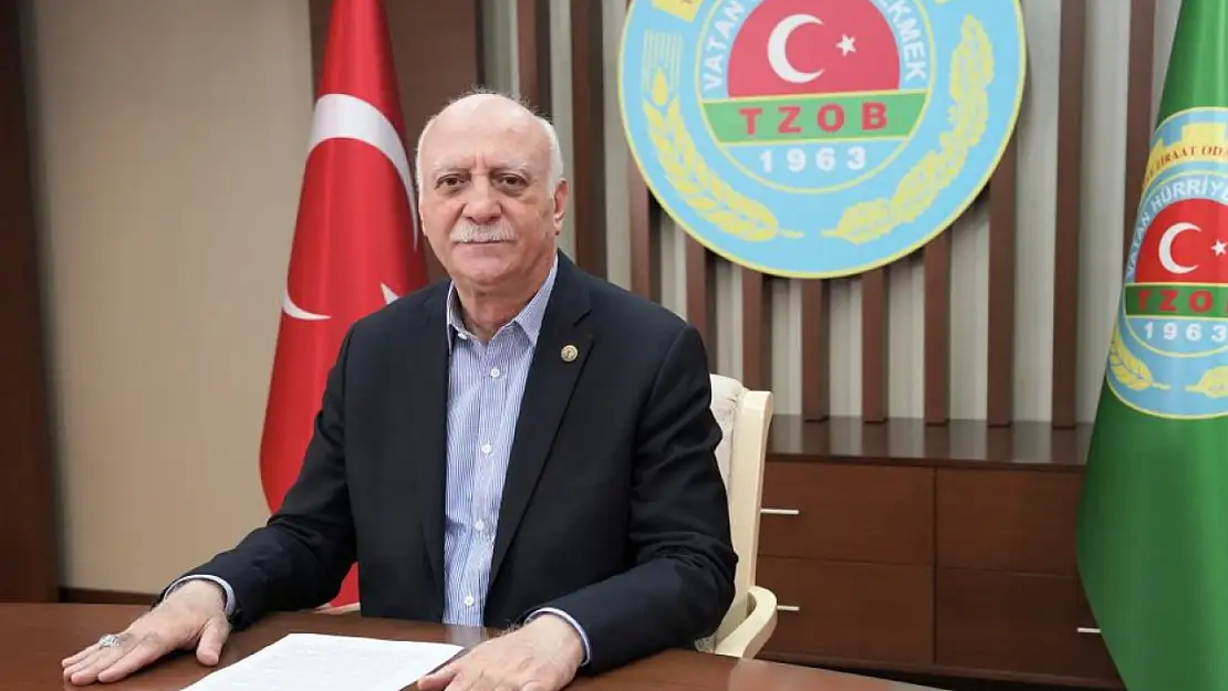 TZOB Başkanı Bayraktar: Su kıtlığı kapıda