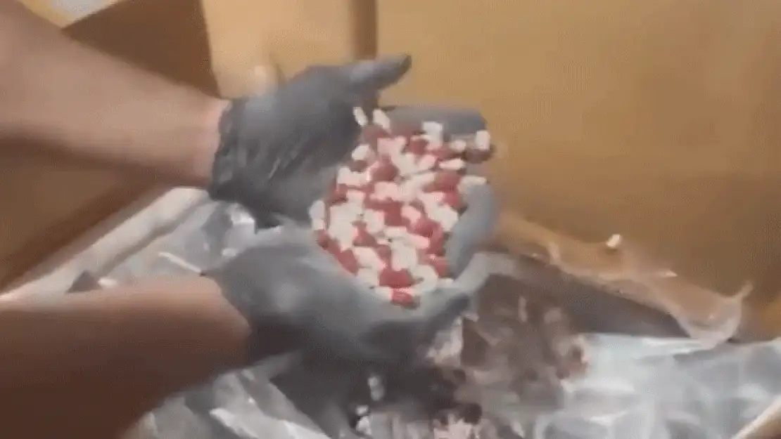 Uyuşturucu operasyonunda milyonlarca hap ele geçirildi