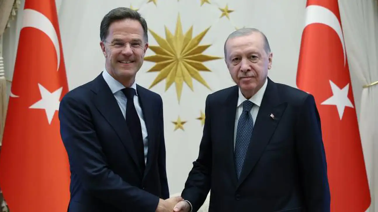 Cumhurbaşkanı Erdoğan, NATO Genel Sekreteri Rutte'yi kabul etti