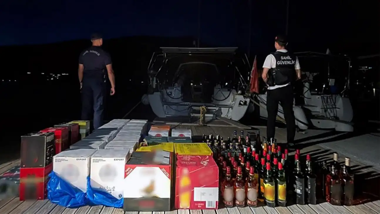 Ege'de kaçakçılık operasyonu: 10 şüpheli hakkında yasal işlem başlatıldı