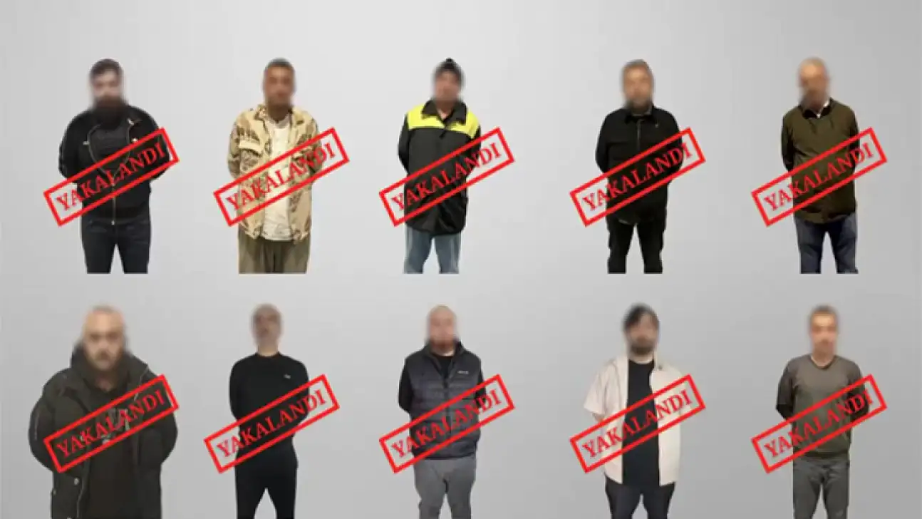 Kırmızı bültenle aranan 10 suçlu Türkiye'ye getirildi