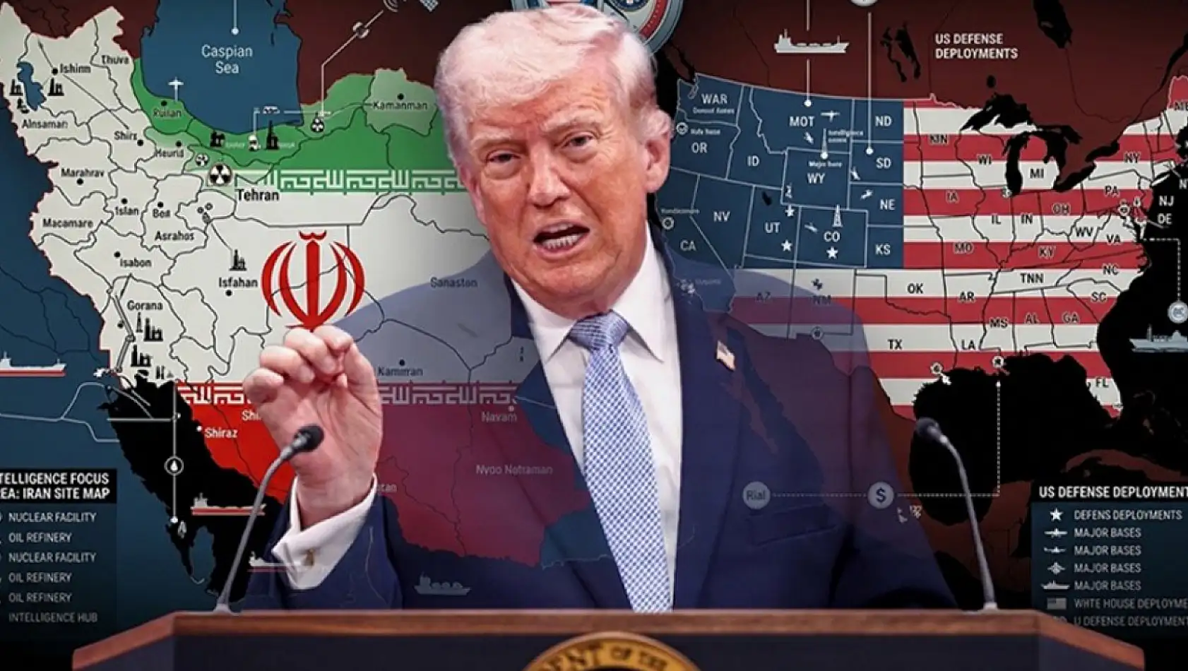 Trump: Zaman İran'dan yana değil!