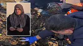 Kaybolan 40 gram altın, 40 tonluk çöplükte bulundu