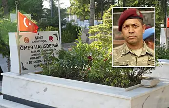 15 Temmuz'un 10. yılında şehit Ömer Halisdemir'in kabrine ziyaretçi akını