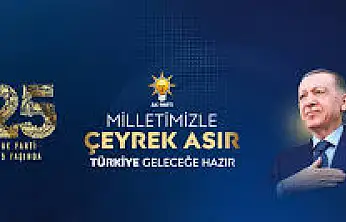 AK Parti çeyrek asrı geride bıraktı