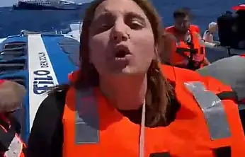 Batan gemiden video gönderdi: Anne, ölüyoruz, hakkını helal et!