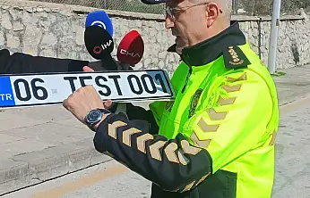 EGM Trafik Daire Başkanı Mutlu: Plakada karekod olmaması onun sahte olduğu anlamına gelmez