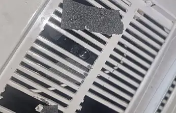 İnşaat firmasının kadınlar tuvaletinde gizli kamera bulundu