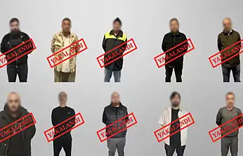 Kırmızı bültenle aranan 10 suçlu Türkiye'ye getirildi