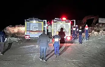 Maden ocağında göçük: Bir işçiyi kurtarma çalışmaları sürüyor