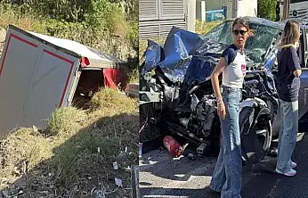 Freni patlayan tır karşı şeride geçti: 3 Ölü, 7 yaralı