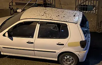 Trabzon'da Emniyet Müdürlüğü yanında İHA düştü! Patlama paniğe neden oldu