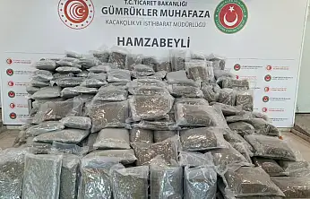 Yakalanmasa hepsi ülkeye sokulacaktı: 288 kilo esrar ele geçirildi