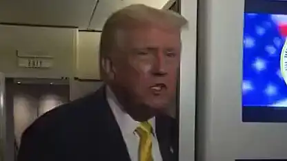 Trump, Epstein belgeleriyle ilgili soruyu 'Sessiz Ol' diyerek sanıtladı