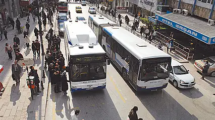 Ankara'da toplu taşıma ücretlerine %35 zam