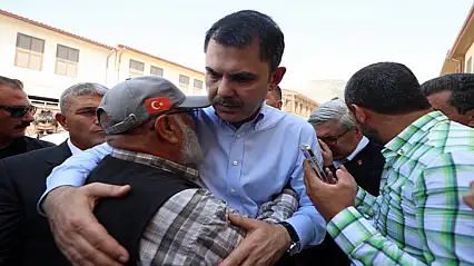 Bakan Kurum: Yangın bölgelerinde konutların temeli bu ay atılıyor