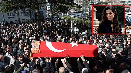 Öğrencisi tarafından öldürülen Fatma Nur öğretmen son yolculuğuna uğurlandı