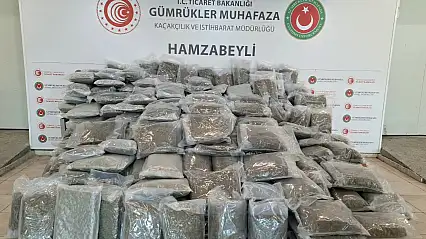 Yakalanmasa hepsi ülkeye sokulacaktı: 288 kilo esrar ele geçirildi