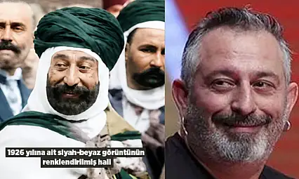 Cem Yılmaz'ın Fas sultanına benzerliği sosyal medyayı salladı