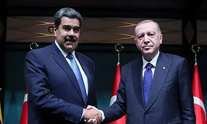 Cumhurbaşkanı Erdoğan, Maduro ile görüştü