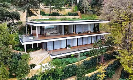 Tartışmalı villada restorasyon tamamlandı