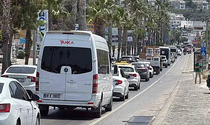 Tatil cennetine bayramda ziyaretçi akını